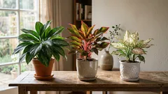 Vihreä, punainen vai valkoinen aglaonema: miten niiden hoito eroaa toisistaan