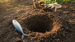 Miksi kalaa tulisi haudata? Kokeneiden puutarhureiden salaisuus