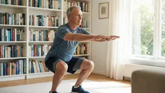 Kuinka monta kyykkyä pystyt tekemään? Se paljastaa todellisen ikäsi